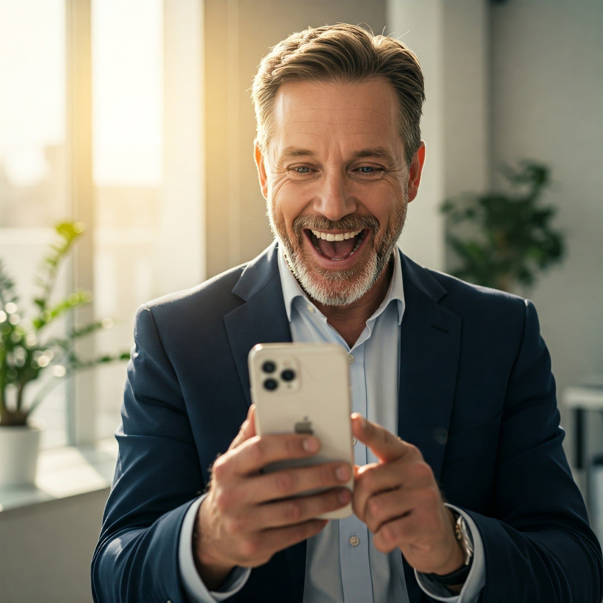 Corretor recebendo lead qualificado pelo WhatsApp graças à IA do ImobTotal